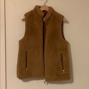 Fur Jcrew Vest Sold Out last season